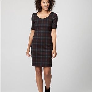 Plaid le chateau dress